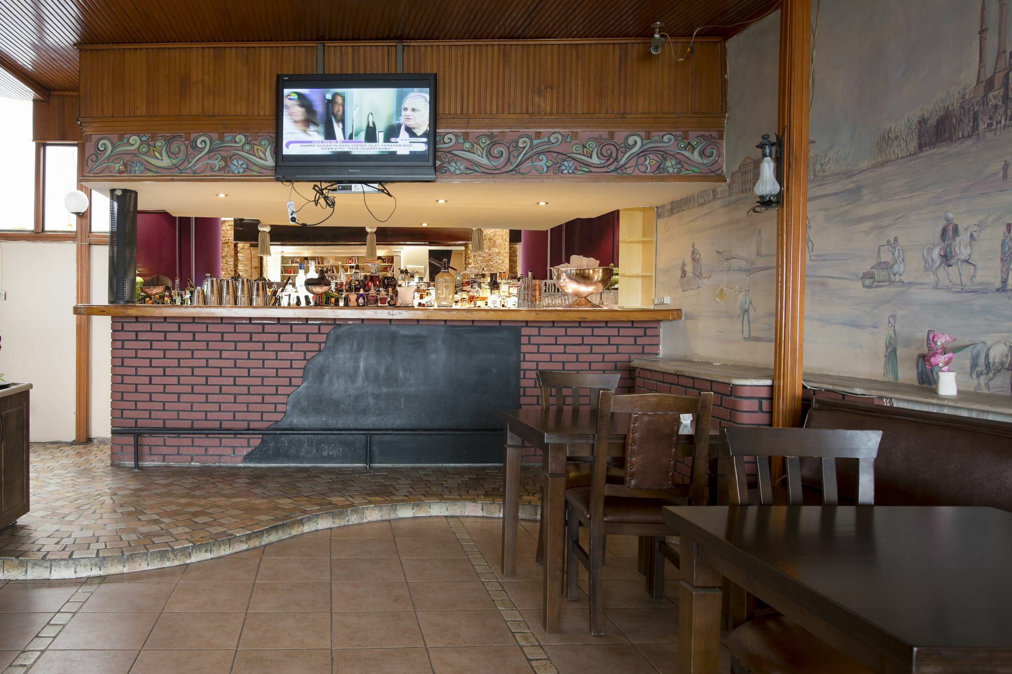 Cheers Vintage Hostel イスタンブール エクステリア 写真 The interior of the restaurant
